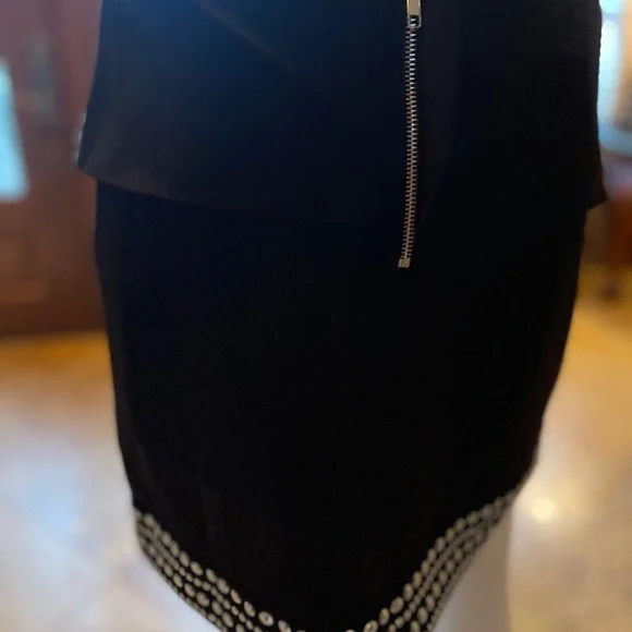 Haute Rogue Studded Mini Skirt - Picture 3 of 7